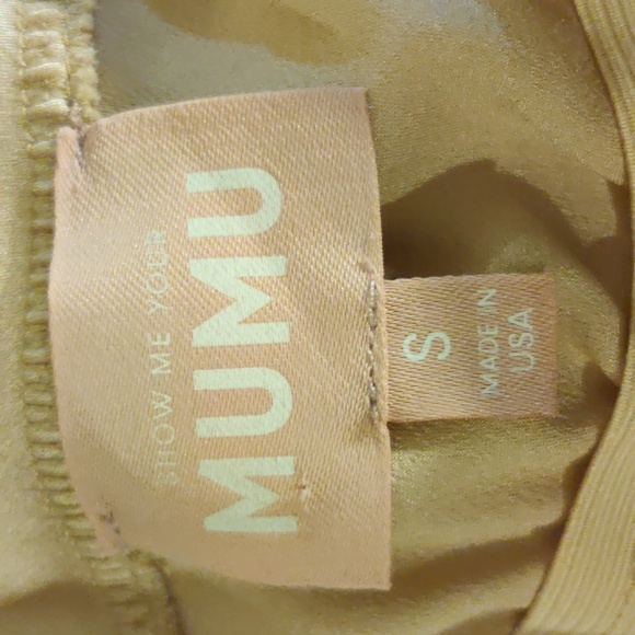 Show Me Your Mumu Maxi Slip Dress Size Small - Picture 6 of 8